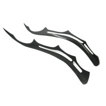 Suitable for BMW BMW 5 Series E60 Carbon Fiber Eyebrow Sticker BMW E60 Eyebrow Sticker Headlight Brow Decorative Sticker