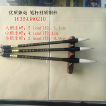 Student steel rod high-quality and Shanlian Lake pen regular script practice brush beginners practice calligraphy and painting ten