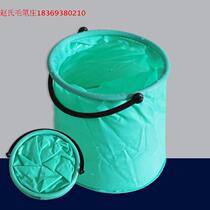 New small folding compressed plastic bucket pen wash with compartment