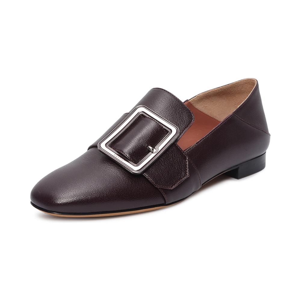 bally flat shoes