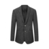 CREAZIONI Đen Baroque Patterned Gun xà lan Commuter kinh doanh nam Jacket Suit 