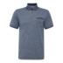 TED BAKER xanh hoa Grey bông Horned Collar nam mùa hè ngắn tay áo POLO áo 