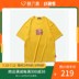 XXXTRENTA nhiều màu bông cá tính mẫu lỏng vòng cổ tay áo ngắn để đạt T-shirt những người đàn ông đường phố của 