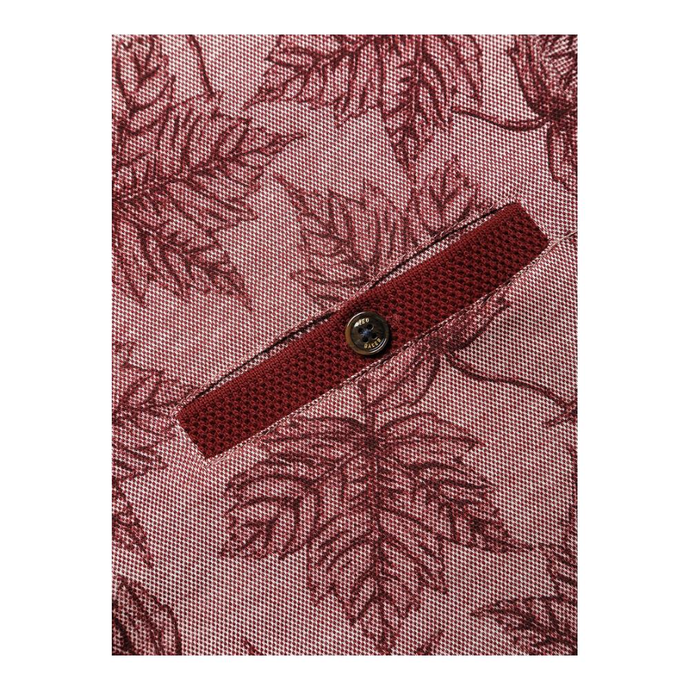 Áo sơ mi POLO TED BAKER Crimson bông Corner Buckle Maple Leaf nam