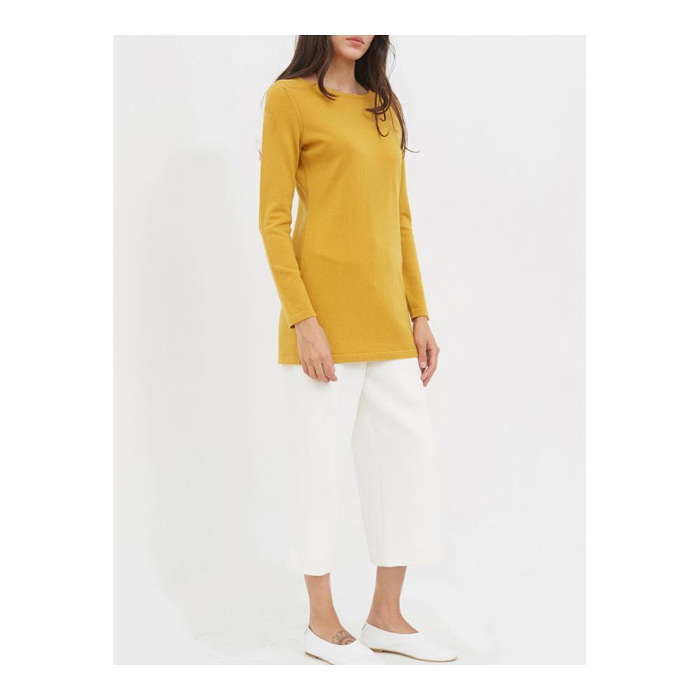 WDLS Vidolas Multi-màu phụ nữ đơn giản mùa thu / mùa đông vòng cổ của phụ nữ dài tay áo len cashmere áo len