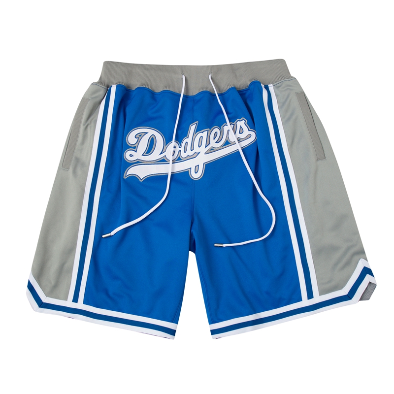Roaring little eyes JUST Don dodgers Dodgers Dodgers Dodgers James same casual sports retro shorts
