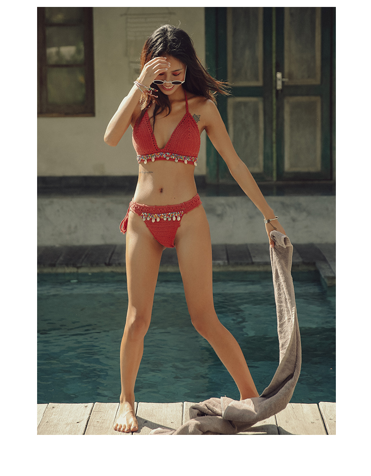 SINCE THEN mùa hè mới Bosnian gió gợi cảm dân tộc đi biển đi biển bikini bikini nữ mùa hè đồ bơi nữ 2 mảnh