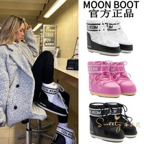 Spot Moon Boot Snow ground boots Winter Fashion Fashion и толстый нижний цилиндр с коротким цилиндром на