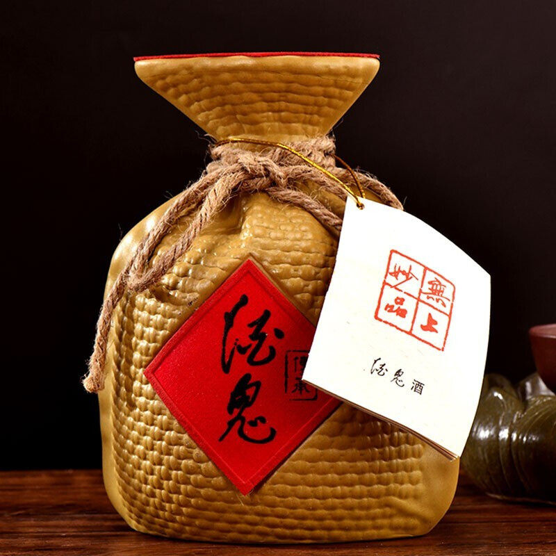 酒鬼酒 52度 500ml 白酒 中国酒　未開封 🎁 开启白酒新境界🍷 【整箱六瓶】酒鬼传承52度馥郁香型500ml*6瓶整箱