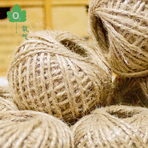 (Hemp rope)Handmade DIY hemp rope ZAKKA vintage decorative rope Packaging bundle shooting props atmosphere arrangement rope