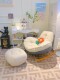 Simple Modern Rocking Chair, Popular on Social Media, Living Room Balcony Lazy Recliner, Leisure Chair, Light Luxury Single Sofa, Nap Chair