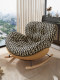 Simple Modern Rocking Chair for Balcony, Living Room, Leisure Lounge Chair, Bedroom, Home Nap, Lazy Sofa Chair, Can Recline and Sit