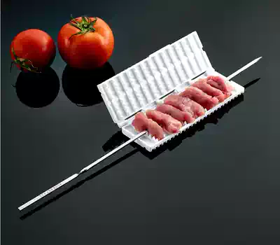 Barbecue meat piercing device Skewer meat piercing device Shish kebab Multi-function meat piercing device Meat piercing device Barbecue tool