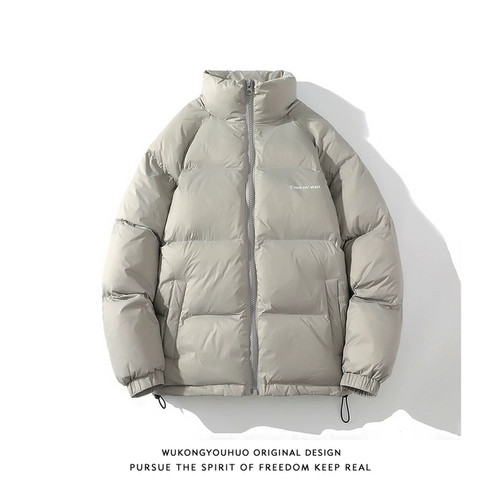 悟空有货 Зимний базовый бархатный удерживающий тепло пуховик, куртка для влюбленных, увеличенная толщина, утиный пух