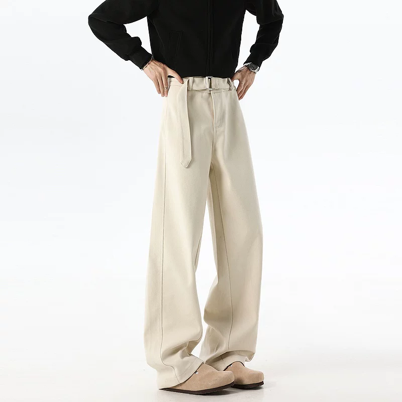悟空有货 Retro starry sky, universal trousers, loose straight fit, oversize