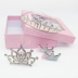 Sinh nhật trẻ em vương miện bộ quà tặng cô gái Hàn Quốc Công chúa vương miện rhinestone headband kẹp tóc cô gái kẹp tóc phụ kiện tóc giá tốt Phụ kiện tóc