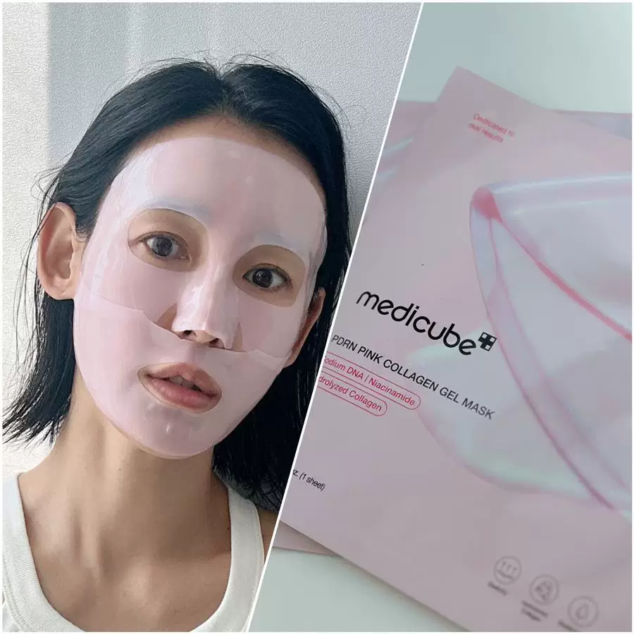 Маска для лица Medicube M Peptide, коллаген, ревитализирующий разглаживающий гель, Корея (1 или 4 шт.)