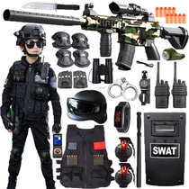 Childrens police uniforms special police uniforms spring and autumn police uniforms police performance uniforms boys and girls special forces equipment toy sets