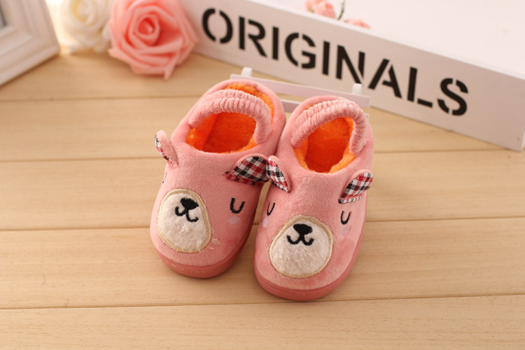 Pantoufles enfants en autre pour hiver - semelle caoutchouc antidérapant - Ref 1011034 Image 18