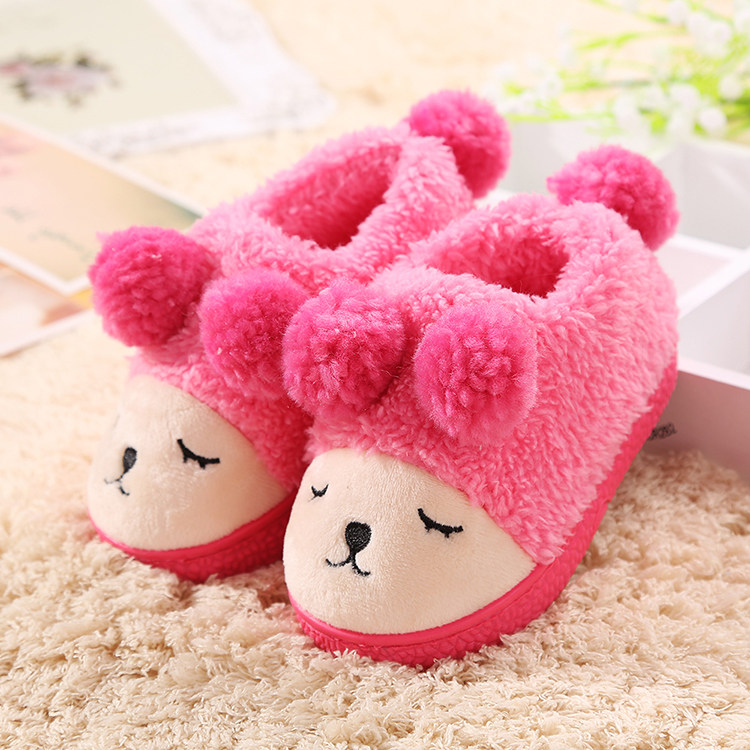 Pantoufles enfants en autre pour hiver - semelle caoutchouc Wear - Ref 1006374 Image 13