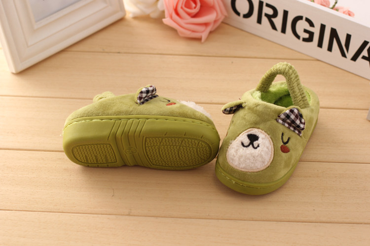 Pantoufles enfants en autre pour hiver - semelle caoutchouc antidérapant - Ref 1011034 Image 16