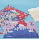 Кошачья песчаная подушка кошачья оборона из кошачьего песчаного кошачьего кошачьего кошачья клетка, схватка ноги, фильтр брызг, туалетная площадка для кошек