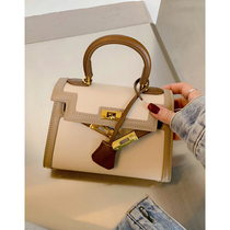 Autumn Lady Bag Parquet Collage Kylie Bag Mini Superior Handbag 2022 New Tide Skew Satchel Single Shoulder Bag