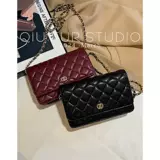 Цепь, барсетка, сумка на одно плечо, из натуральной кожи, в стиле Шанель, на цепочке, в западном стиле