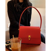 Autumn Ladies Bag Original Red Wedding Bag Girls Bridal Bag 2021 New Fashion Underarm Shoulder Crossbody Bag