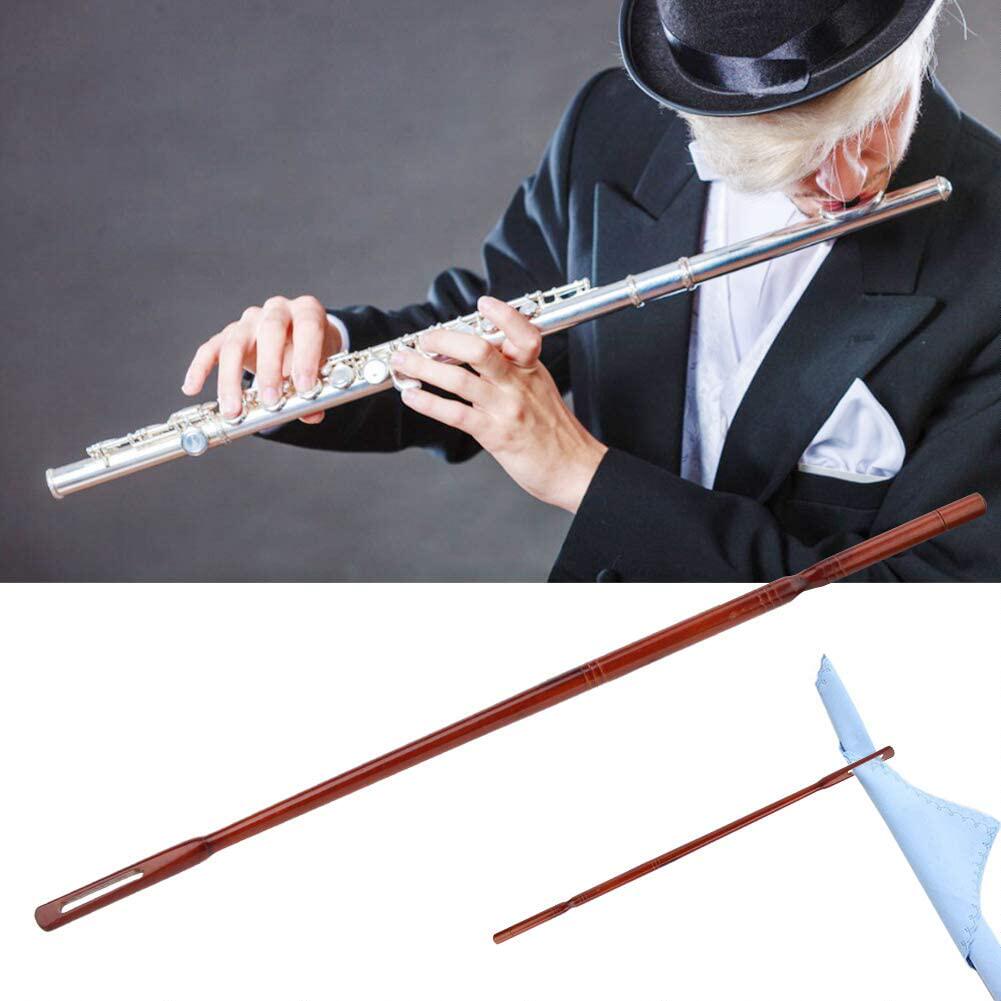 Long Flute Maple Wood Cleaning Rod Probing Rod Inner Chamber Probing Rod Probe Rod Tuning Stick Flute Inner Wall Pass Strip Clean Rod Accessories