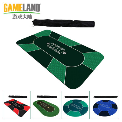 Gaming Continental Texas Playing Cards Desk Mat Tabletop Gaming Table Cloth Rubber Mat Mats