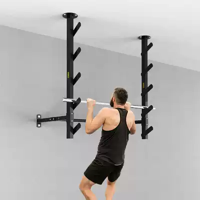 Green Arrow man with the same salmon ladder explosive pull-up single bar fitness trainer