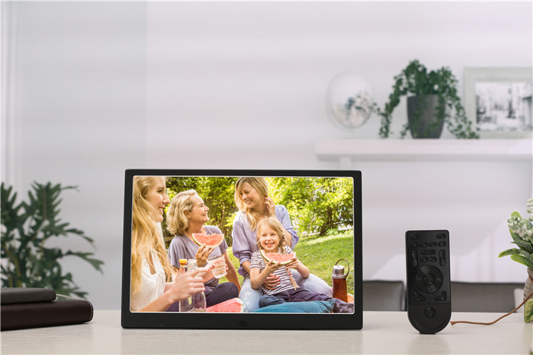 IPS góc nhìn rộng 12-inch khung ảnh kỹ thuật số album điện tử máy nghe nhạc video quảng cáo hiển thị giá 13-inch mỏng hẹp - Khung ảnh kỹ thuật số khung ảnh điện tử xiaomi