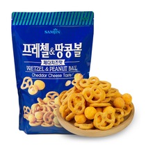 Sam Korea imported SAMJIN three-in cheese-flavored peanut ball shortbread 750g biscuit pastry