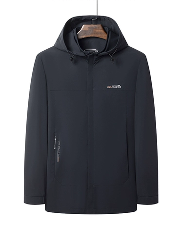 Осенняя куртка, плащ с капюшоном