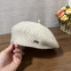 Korean autumn and winter new styled beret hat for women, simple, fashionable and versatile, retro, casual, trendy octagonal hat, painter's hat