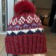 Korean winter velvet thickened cold-proof and warm knitted hat fur ball woolen hat ear protection versatile fashionable hat for women