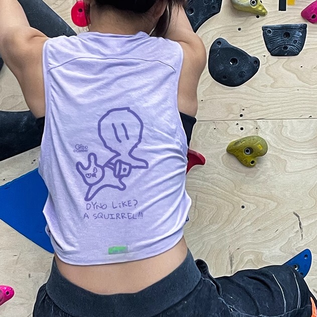 Miior Talented Animals｜Squirrel Climbing Quick-Drying Sports Fabric Breathable Tencl Women's Training Vest Cover-Up