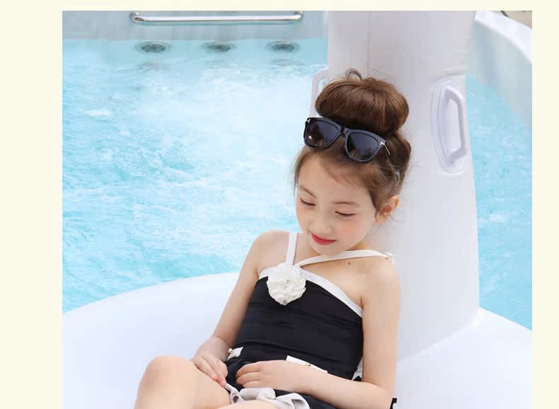Túi thiên thần trẻ em Hàn Quốc mặc cô gái áo tắm 2018 mới tải về du lịch beachwear áo tắm bộ