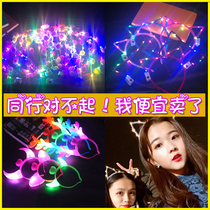 Micro-merchants push small gifts wholesale under one dollar Activities prizes Childrens toys Glowing Creative Christmas gifts