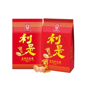 【嘉顿】草莓味利是糖果经典喜糖460g