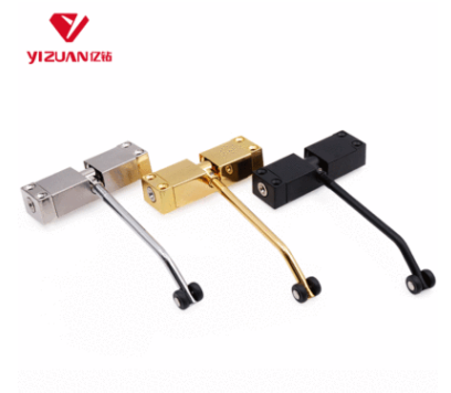 Simple door closer home small spring buffer automatic door closer light fire door black door closer artifact