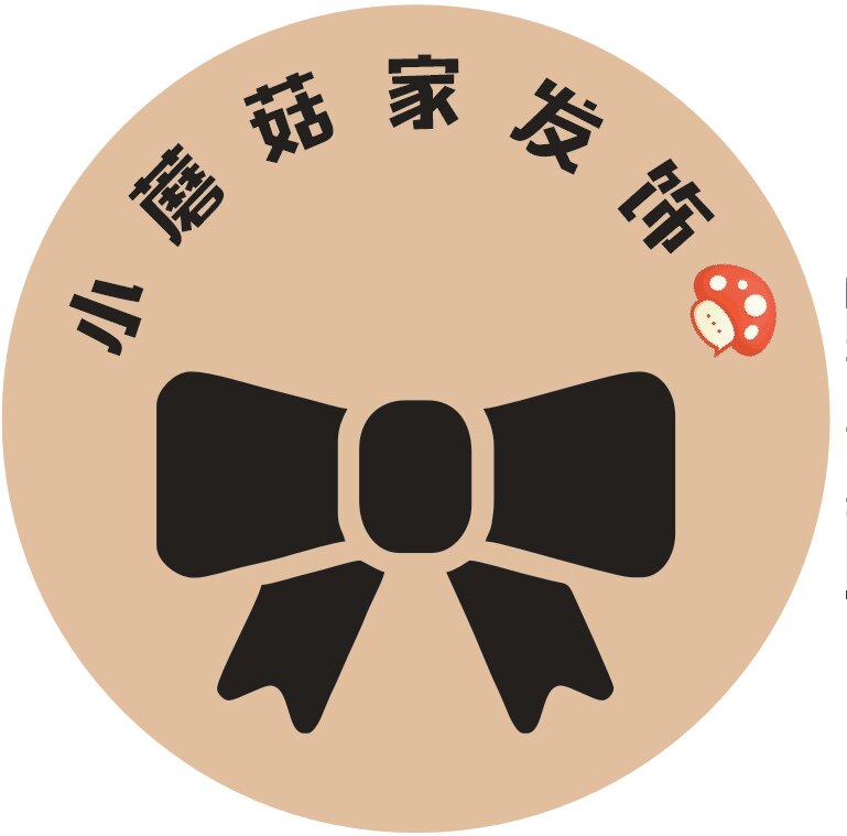 小蘑菇家发饰的LOGO