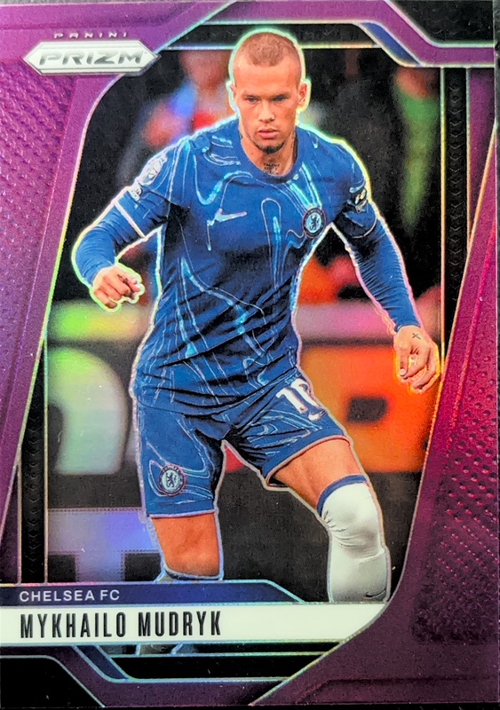 2024-25 Panini Prizm Mikolajlo Mudric Purple Parallel 2024-25 Panini Prizm Mikolajlo Mudric Purple Parallel
