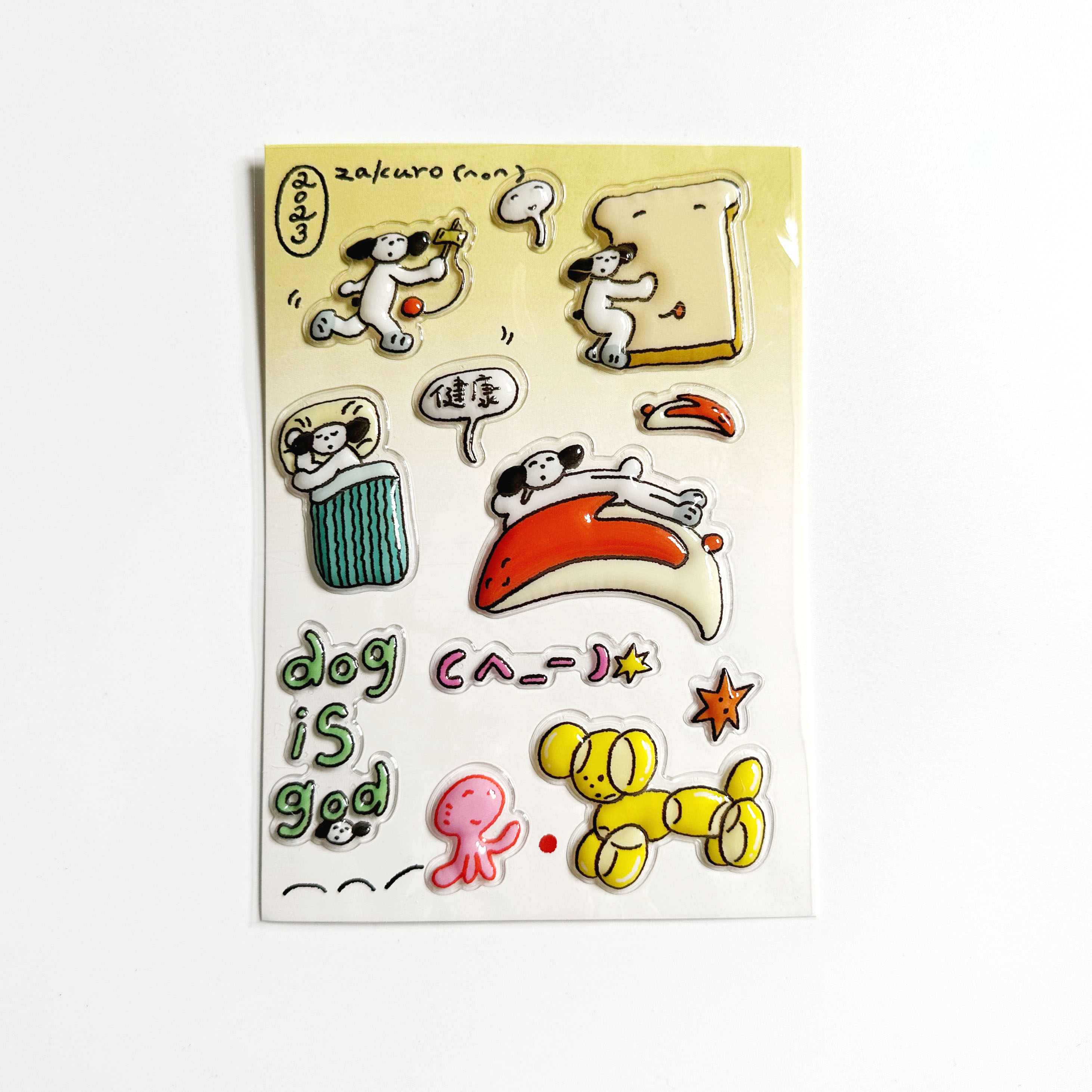 Pomegranate Zakuro | Original Illustrations Waterproof Pvc Handbill Computer Mobile Phone Diy Bubble Sticker-Taobao