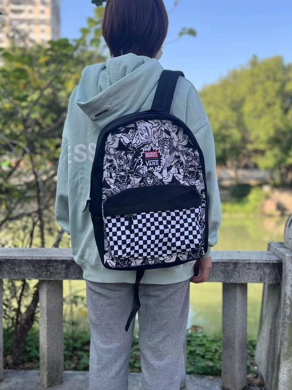New Style Marvel Collaboration Backpack for Men and Women, Snoopy Student Backpack, Laptop Bag, Trendy