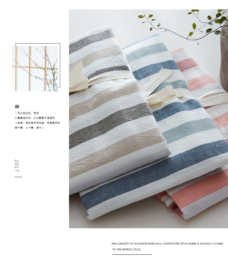 Phong cách Nhật Bản giặt bông cotton vỏ gối bông đơn vỏ gối người lớn cặp đơn 2 gối tựa lưng