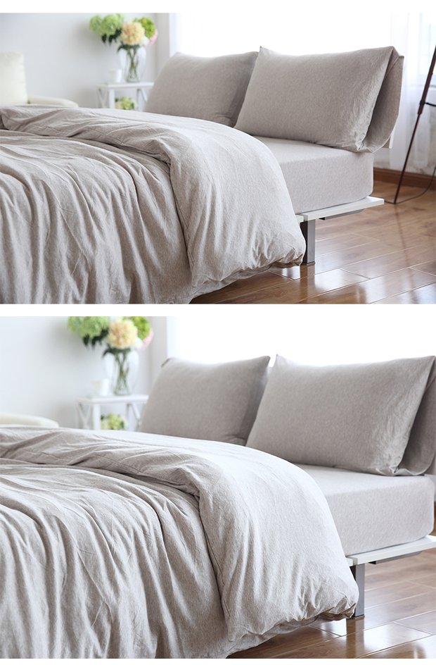 Chăn màu đơn thuần bao gồm cotton đơn mảnh Scorpio cotton dệt kim bông giường sản phẩm không có formaldehyd - Quilt Covers chăn ga đẹp