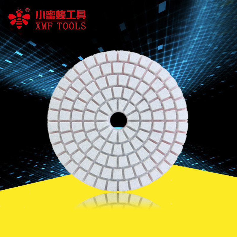 Small bee diamond water grinding piece granite marble water grinding piece jade grinding piece floor tile soft grinding piece