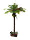 Simulated Coconut Trees, Artificial Trees for Indoor and Outdoor Use, Hotel and Mall Decorations, Realistic Tree Trunks, Coconut Palm Trees, Floor-Standing Plants